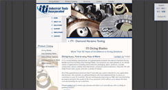 Desktop Screenshot of iti-abrasives.com